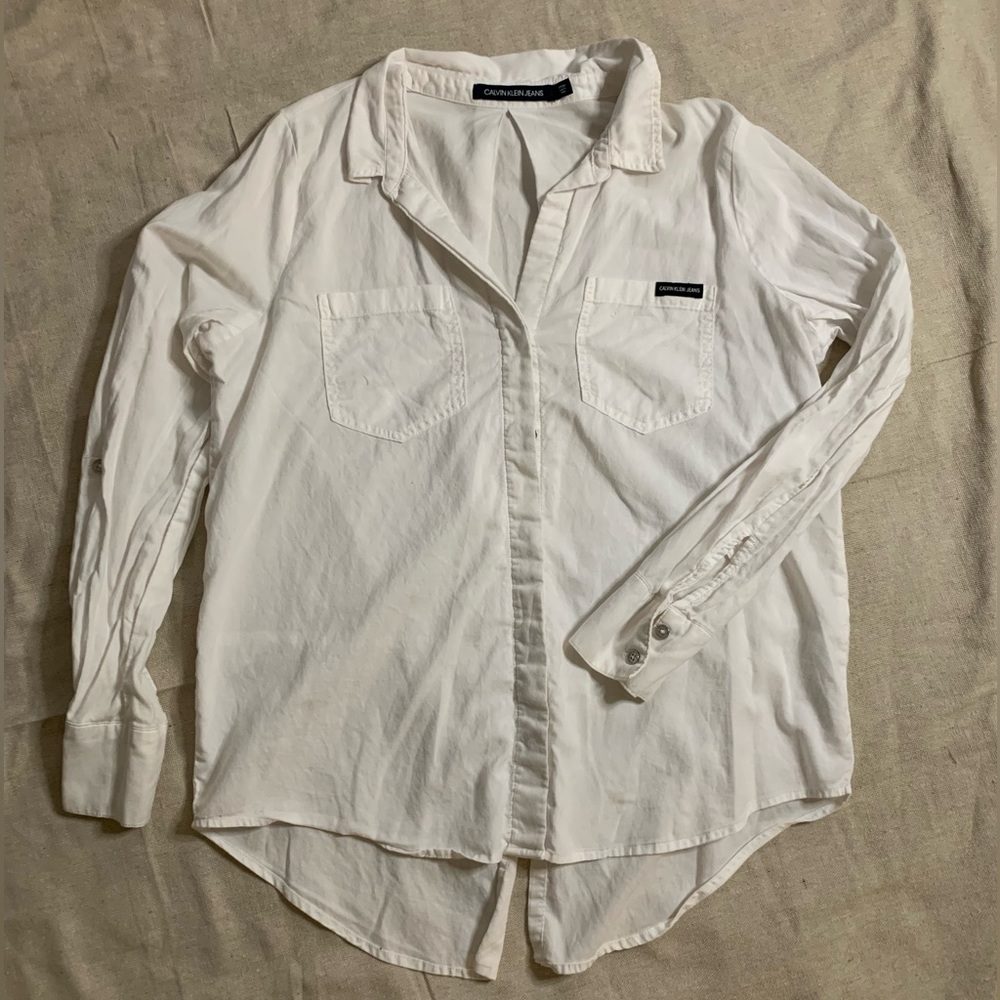 Calvin Klein Jeans Button Down Top